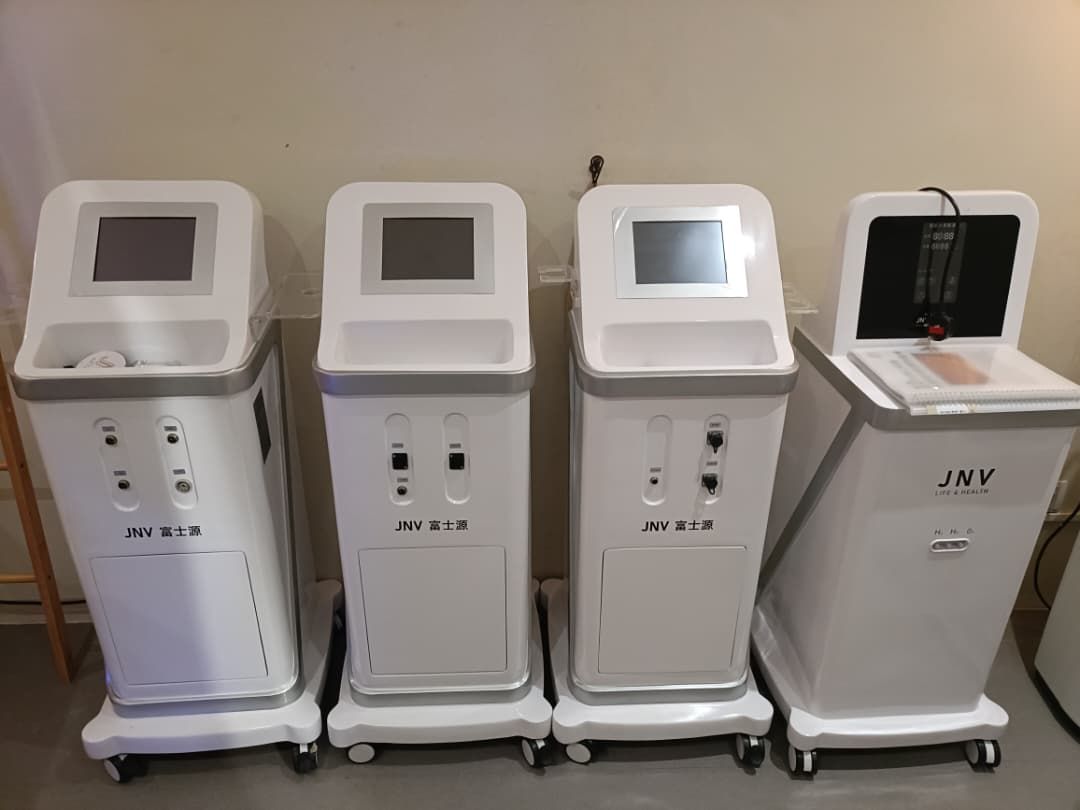 Row of JNV therapy machines